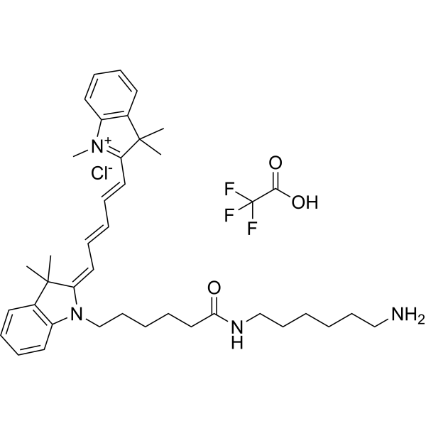 Cy 5 amine TFA (Cyanine5 amine TFA)